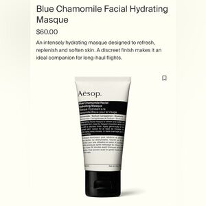 Aesop Blue Chamomile Facial Hydrating Masque $60